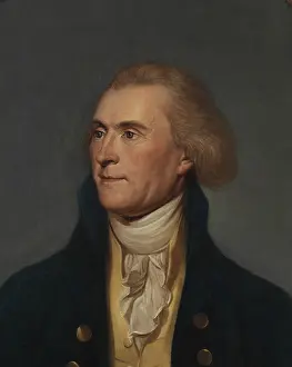 Signer: Thomas Jefferson in a 1791 portrait by either