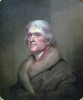 Rembrandt: Thomas Jefferson Artist: Rembrandt Peale