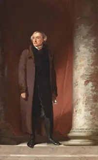Signer: Thomas Jefferson in a full length portrait