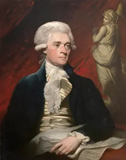 1786: Thomas Jefferson by Mather Brown, 1786