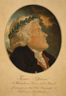 Tadeusz: Thomas Jefferson, wearing laurel crown. ?