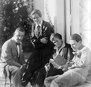 Katia: Thomas Mann (1875-1955) and his family in ?