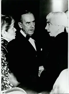 Princeton: Thomas Mann with widow of Gerhart Hauptmann