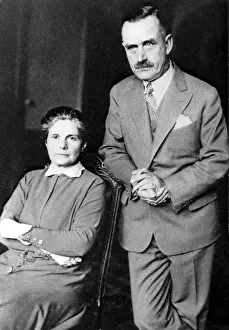 Katia: Thomas Mann and his wife Katia at home