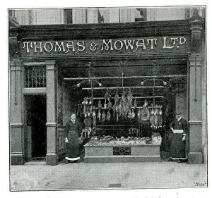 Assistants: Thomas & Mowat, Fish and Poultry, High Street, Southampton