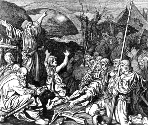 Preacher: Thomas Muentzer speaks to his peasant