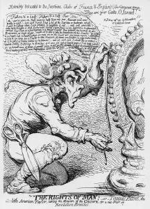 Paine: Thomas Paine Caricature