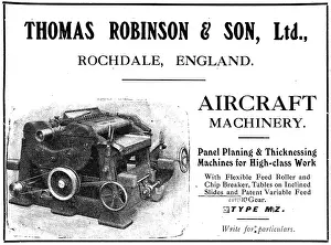 Planing: Thomas Robinson & Sons - Rochdale