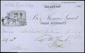 Receipts: THOMAS SMART 1862