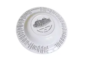 Convex: Thomas Wallis & Co Ltd Advertising Bowl Rear