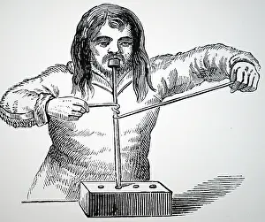 1852: Thong drill used to produce fire by the Eskimos and Aleuts