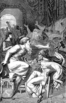 Duels: Thor, Germanic God, Thrymr, 1887