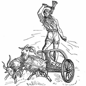 Odin: Thor son of Woden or Odin, the second god in the