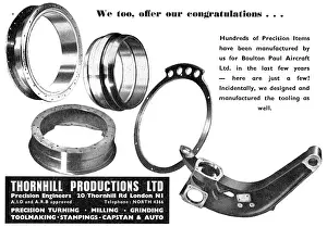 Thornhill: Thornhill Productions Ltd: Precision Engineers