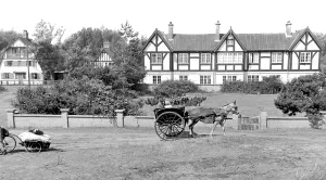 Thorpeness: Thorpeness, the Estate Office c1955