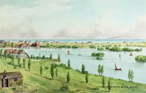 Thorpeness: Thorpeness and The Mere, Suffolk