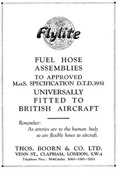 Boorn: Thos Boorn Flylite Fuel Hose Assemblies