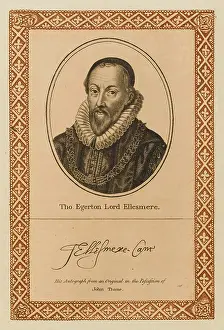 Thos: THOS EGERTON ELLESMERE