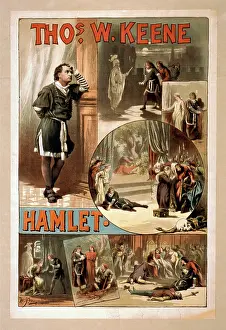 Thos: Thos. W. Keene. Hamlet