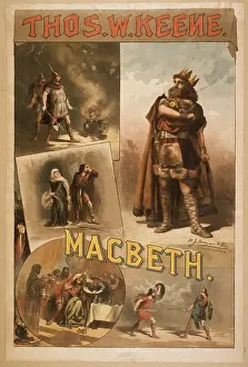 Thos: Thos. W. Keene. Macbeth