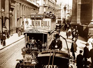 Threadneedle: Threadneedle Street, London early 1900's