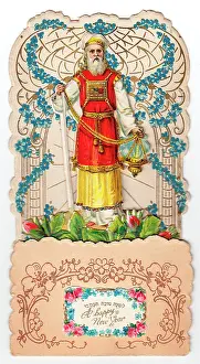 Censer: Three-dimensional Jewish New Year card