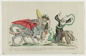 Fanaticism: A Three-Headed Monster Representing the
