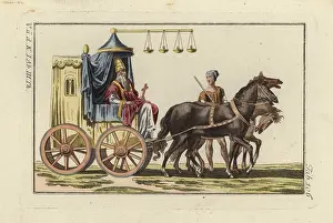 Heraclius: Three-horse chariot of the Byzantine Emperor