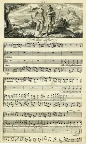 Masque: Three-part song, The flocks shall leave the mountains