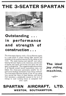 Simmond: The Three-Seater Simmonds Spartan Aircraft