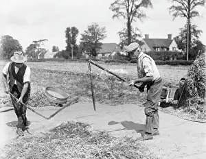 Flails: THRESHING WITH FLAILS