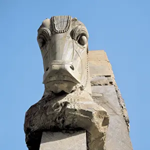 Jamshid: The Throne Hall or Hundred-Columns Palace. 485-465