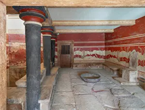 Gryphon: Throne Room, Knossos, Crete, Greece