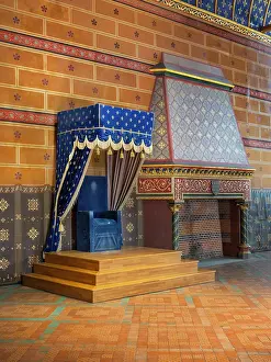 Repainted: Throne, Salle des Etats Generaux, Chateau Royal de Blois