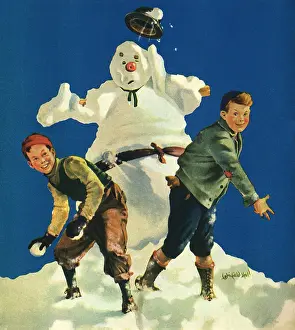 Snowballs: Throwing Snowballs
