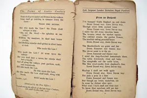 Posthumously: A well thumbed book of poems by Sergeant Leslie Coulson