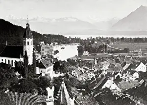 Bern: Thun, canton of Bern in Switzerland