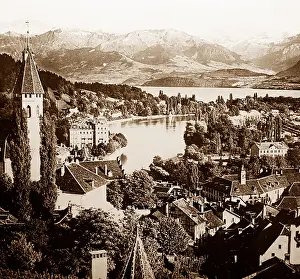 Thun: Thun and Lake Thun, Switzerland