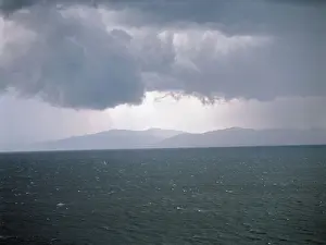 Primorye: Thundercloud photo art work, 1986