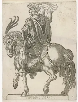 Nero: TIBERIUS CAESAR / HORSE