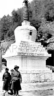 Chorten: Tibetan Chorten 1922