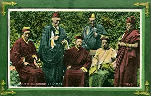 Lamas: Tibetan Lamas in Darjeeling, India