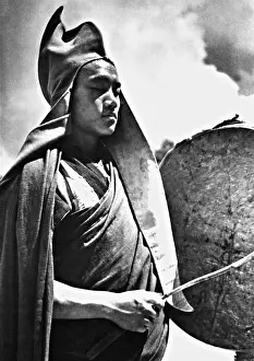 Gong: Tibetan monk