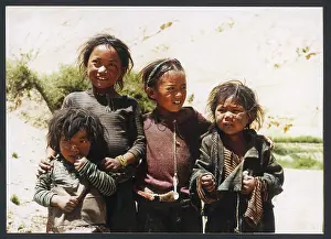 Himalayas: TIBETAN NOMADIC CHILDREN