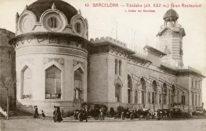 Tibidabo: Tibidabo Restaurant, Barcelona, Spain