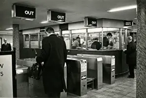 TICKET BARRIERS 1960S