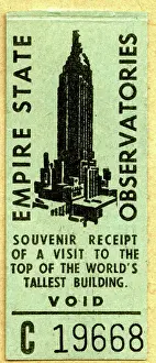 Ticket: Ticket to Empire State Observatories, New York, USA