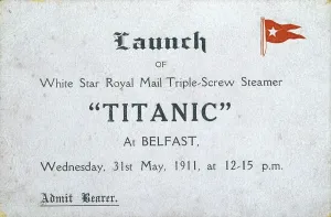 Fated: Ticket to the launch of the Titanic