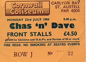 Carlyon: Tickets - Cornwall, Coliseum, Chas n Dave