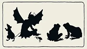 Tock: Tickety Tock - Silhouette illustration